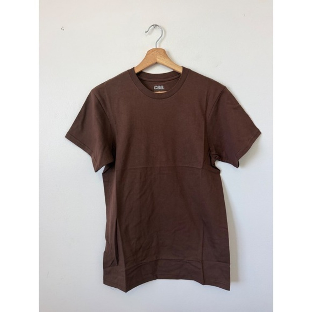 CSG Basic T-Shirt – Chestnut Brown – Men's Medium – New
